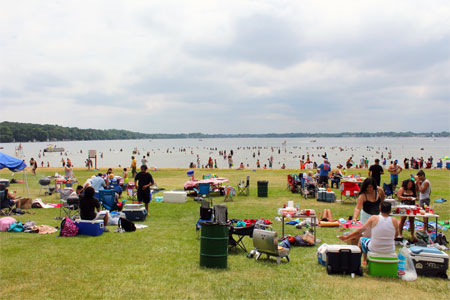 Lakefront Recreation on Silver Lake