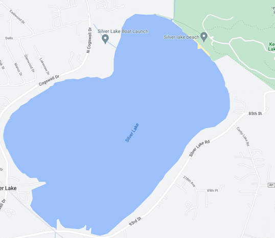 Silver Lake Area Map